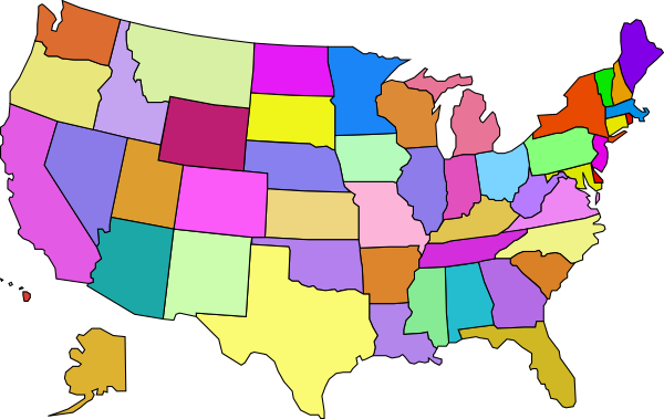 Map of US